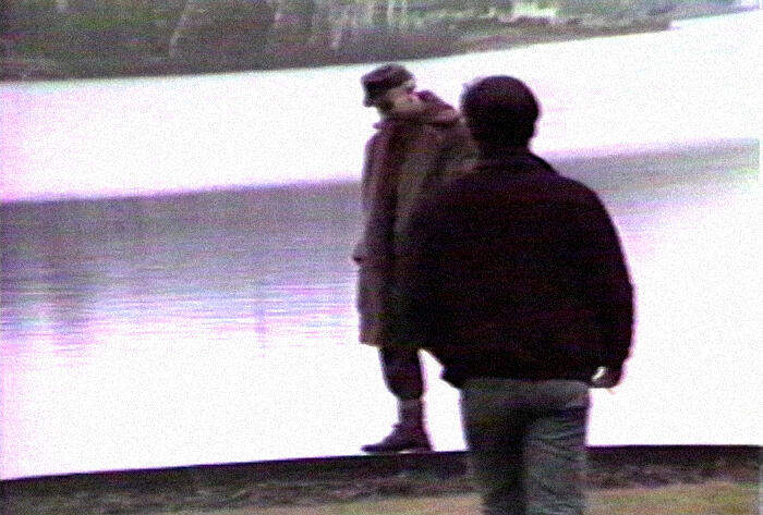 [ Fig. 32 ] <i>L'incident Jones</i> (capture vidéo), 1986.