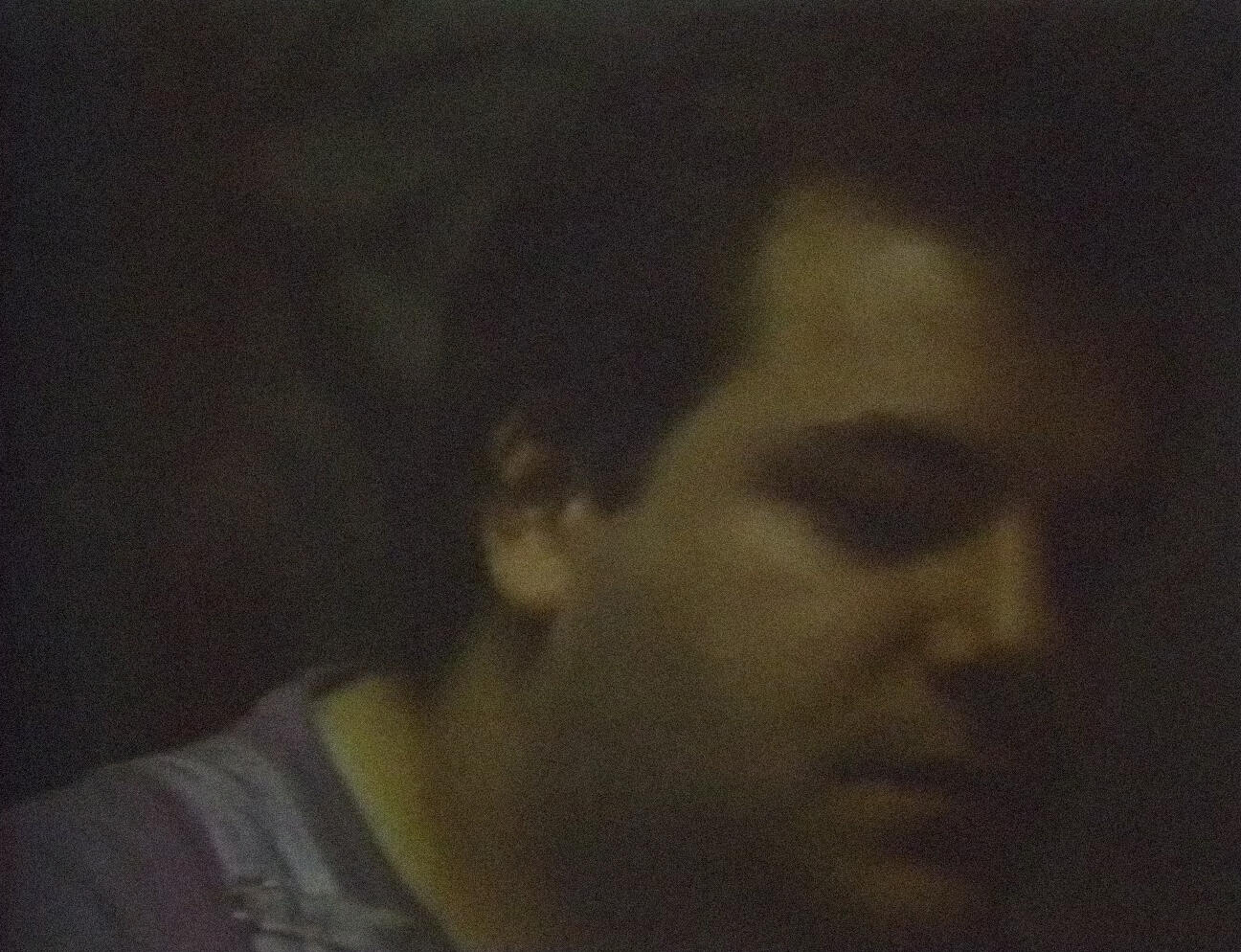 [ Fig. 40 ] Marc Paradis dans <i>Le voyage de l'ogre</i> (capture vidéo), 1981.