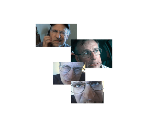 [ Fig. 01] Video stills from top to bottom  <i>Exit Interview</i>, 2014, <i>Fountain</i>, 2005, <i>Docu-Duster</i>, 2000.