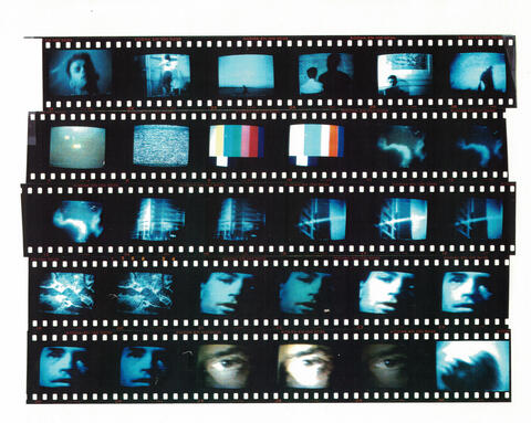[ Fig.01 ] Planche contact 3 <i>Legend</i>, 1988.