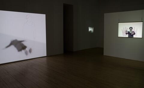 [ Fig. 04 ] Manon Labrecque – L’origine d’un mouvement, AXENÉO7, Gatineau, 2015 ; Installation view, curated by Nicole Gingras  photo © Manon Labrecque. Manon Labrecque Estate