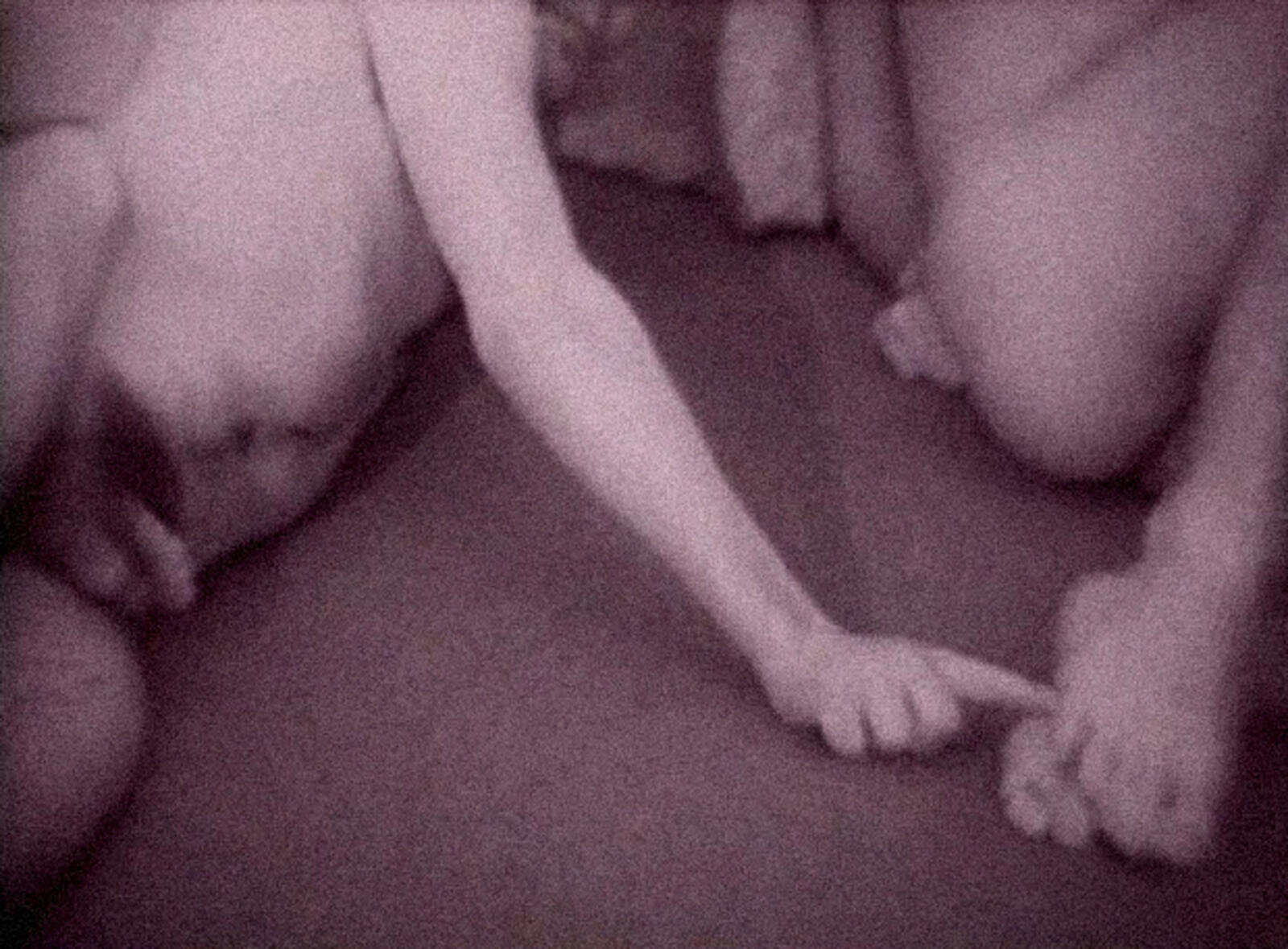 [ Fig. 22 ] <i>La cage</i> (capture vidéo), 1983.