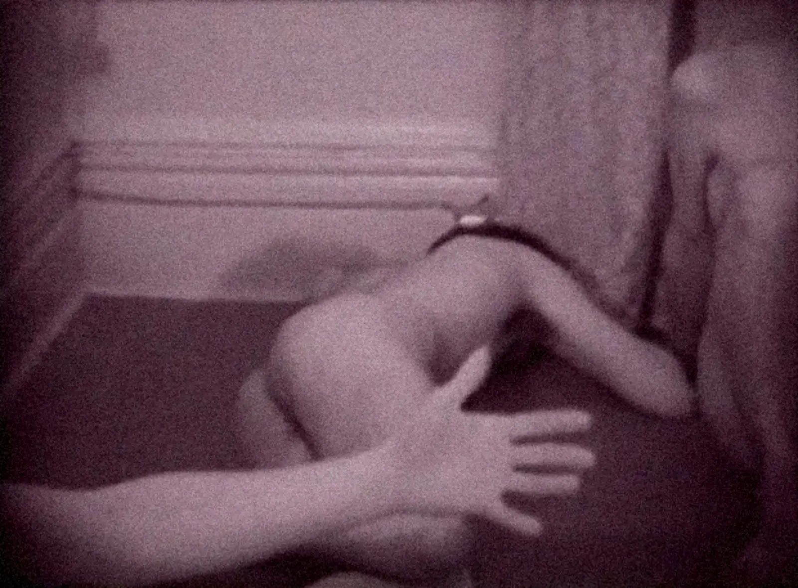 [ Fig. 23 ] <i>La cage</i> (video still), 1983.