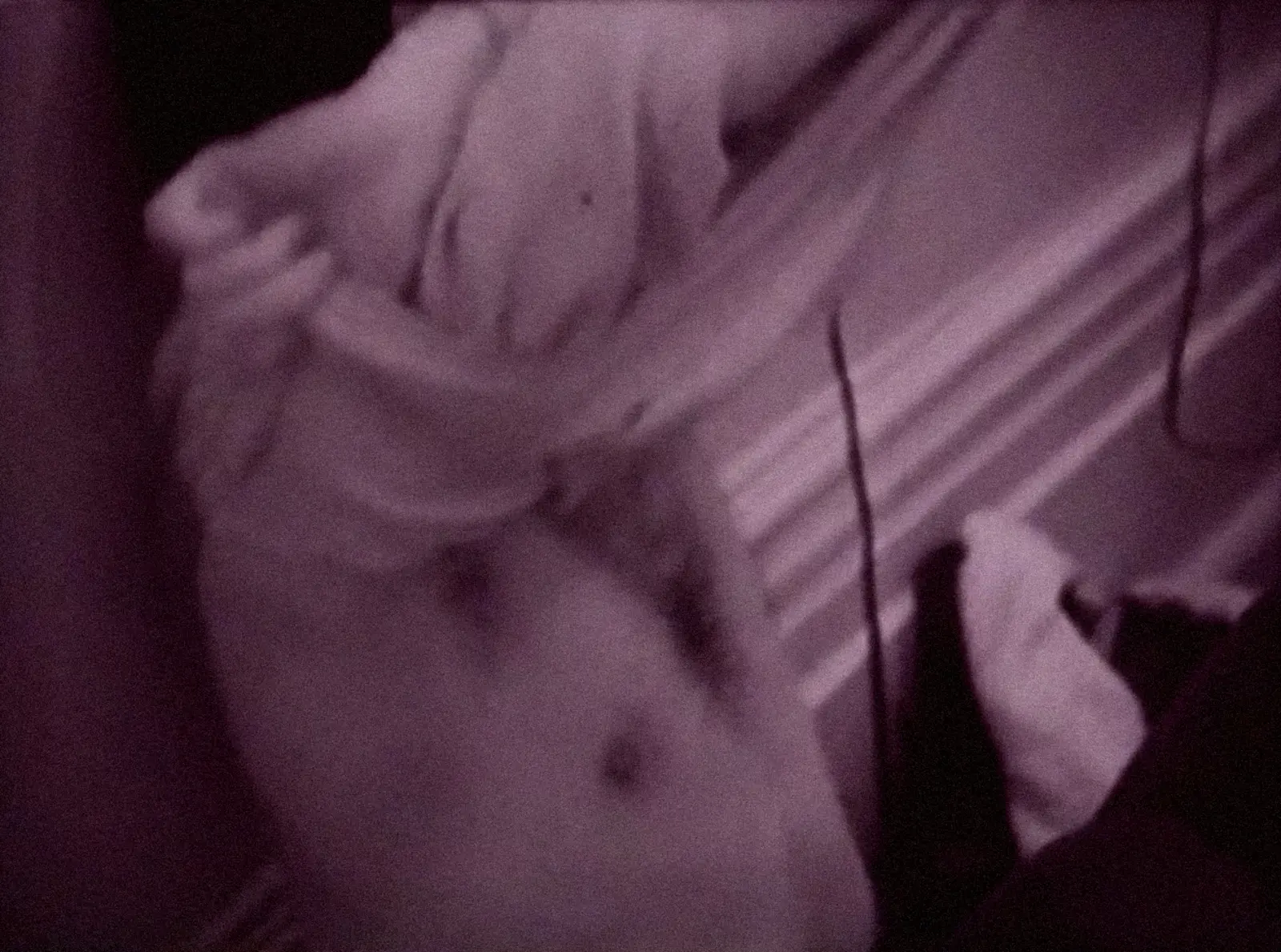 [ Fig. 18 ] <i>La cage</i> (capture vidéo), 1983.