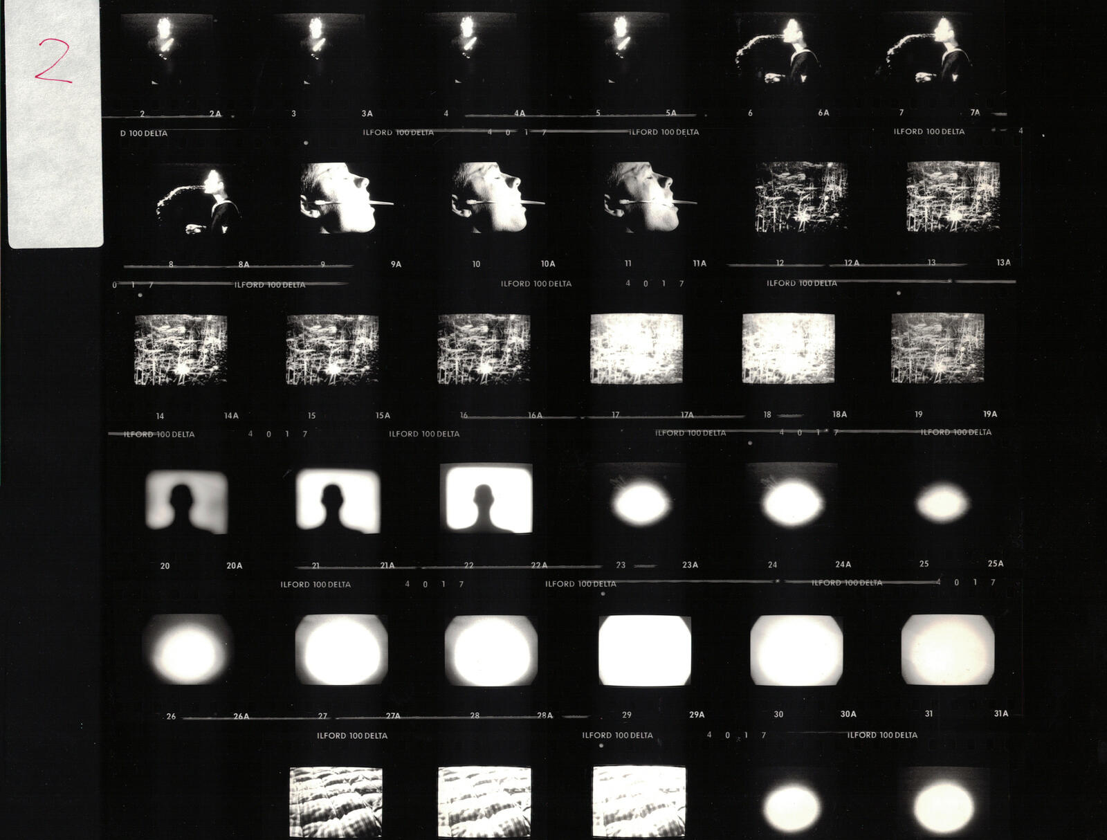 [ Fig. 07 ] Nelson Henricks - Contact sheet 2 (<i>Emission</i> & <i>Shimmer</i>)