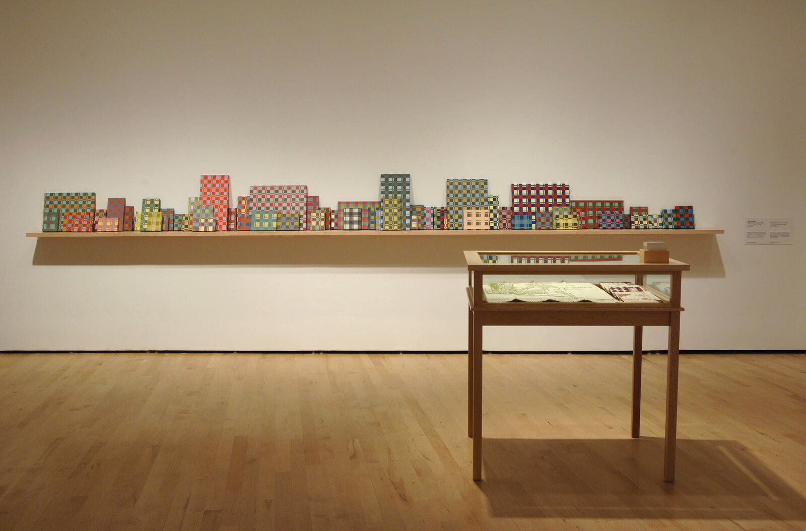 [ Fig. 05 ] <i>Lumberjack Variation</i>, 1998. Exhibition views, MNBAQ. Photo: Patrick Altman.