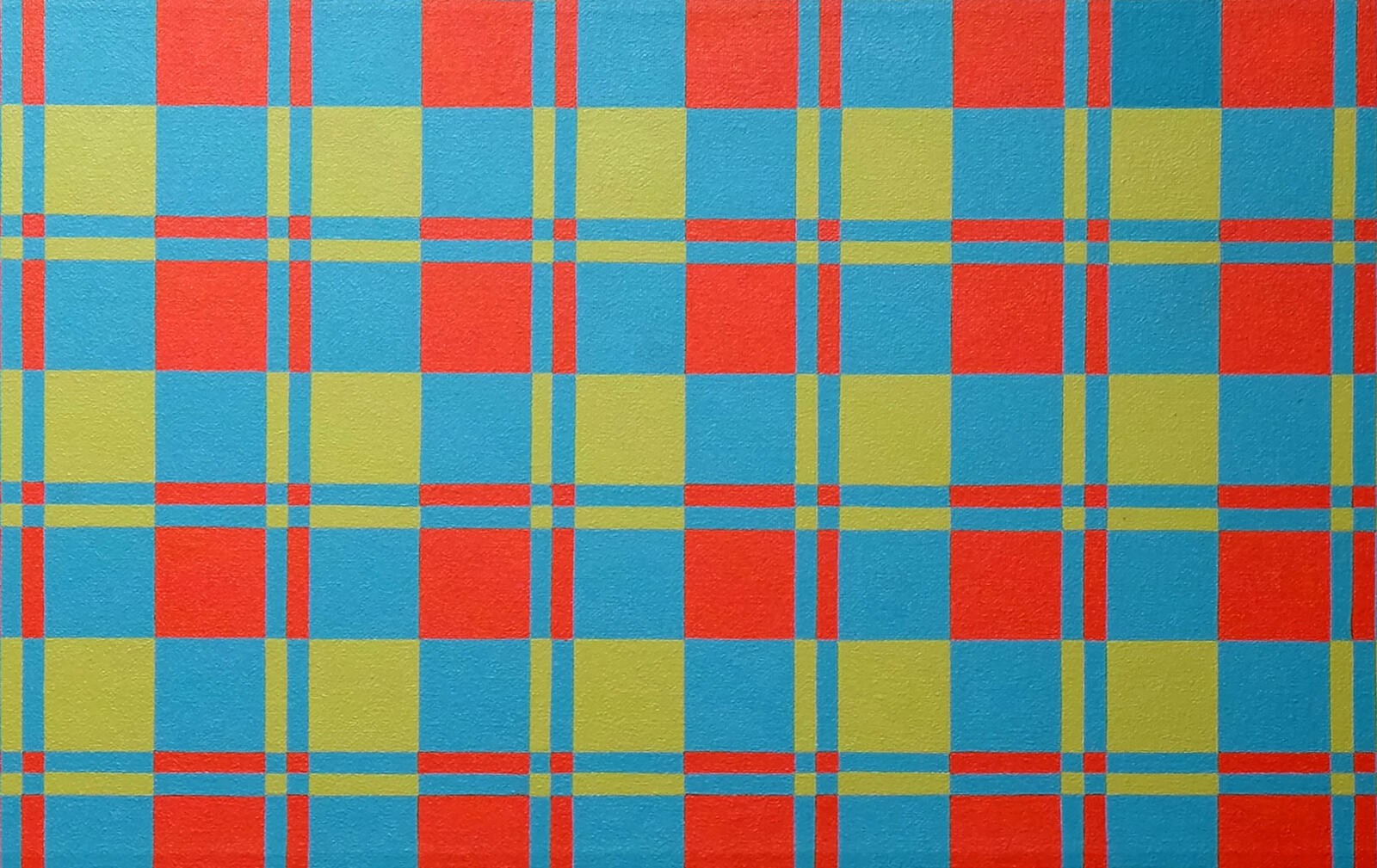 [ Fig. 06 ] <i>Variation bûcheron</i>, 1998. Acrylique sur toile (détail), d'un corpus de tableaux de dimensions variables.