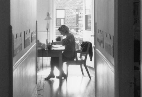 [fig. 01] Raymonde April, [Re]searcher, 2001.  © Raymonde April